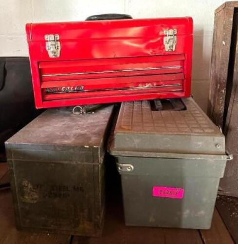 (3)- ASSORTED TOOL BOXES