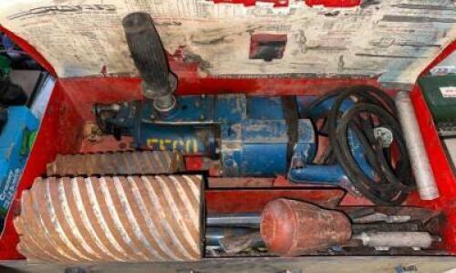 HEAVY DUTY ROTARY HAMMER WITH METAL CASE