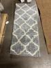2'X5' GREY RUNNER RUG - 2