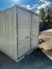 DESCRIPTION 12' SHIPPING CONTAINER / JOBSITE OFFICE. BRAND / MODEL: SQ5182081 ADDITIONAL INFORMATION W/ MAN DOOR AND WINDOW. NEW 2024, UNUSED. RETAILS - 3