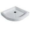 VIGO Classic 400 36 in. W x 74 in. H Three Piece Direct-to-Stud Alcove Shower Wall Surround in High Gloss White