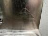 DESCRIPTION ADVANCE TABCO STAINLESS WALL SINK W/ KNEE PEDALS ADDITIONAL INFORMATION W/ TOWEL AND SOAP DISPENSERS. LOCATION KITCHEN QTY 1 - 3