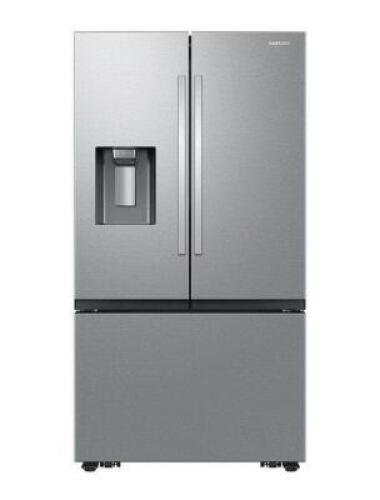 26 cu. ft. Mega Capacity Counter Depth 3-Door French Door Refrigerator with Four Types of Ice in Stainless Steel