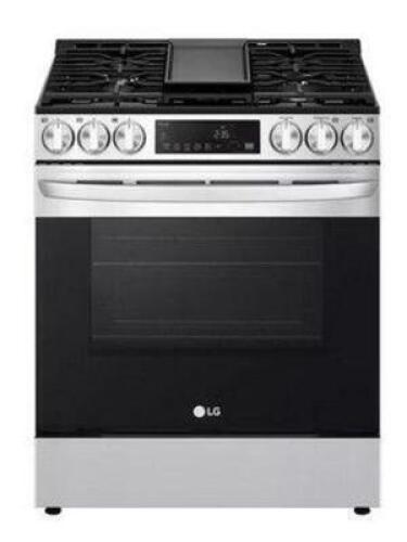5.8 cu ft. Smart Wi-Fi Enabled Fan Convection Gas Slide-in Range with Air Fry & EasyClean