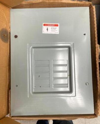EATON 125 Amp 2 Space 4 Circuit Indoor Main Lug Loadcenter with Ground Ba