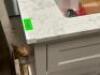 Doveton 30 in. Single Sink Freestanding White Bath Vanity with White Engineered Marble Top (Assembled) - 10