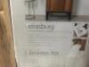 Strasburg 19 in. Single Sink Caramel Mist Bath Vanity with White Cultured Marble Top (Assembled) - 4