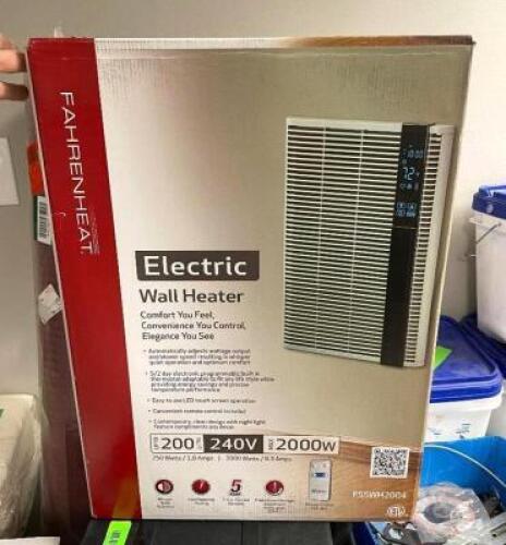 FAHRANHEAT Smart Series 12-1/2 in. x 17-3/4 in. 2,000-Watt Wall Heater