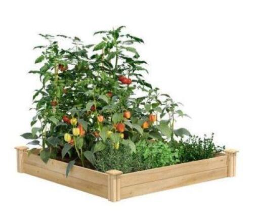 Cedar Raised Garden Bed