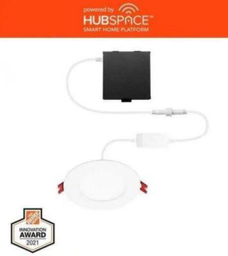 (3) - Hubspace LED 6 in Round Smart RBG