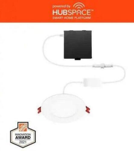 (3) - Hubspace LED 6 in Round Smart RBG