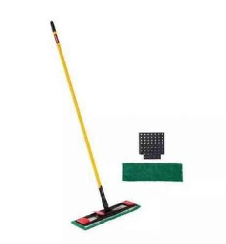 Microfiber Adaptable Flat Mop Kit