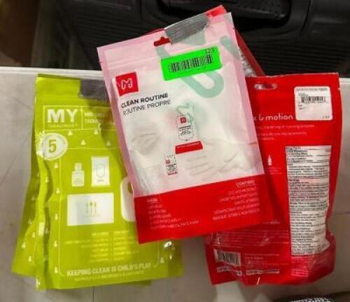 (5) - ASSORTED CLEANING PACKS