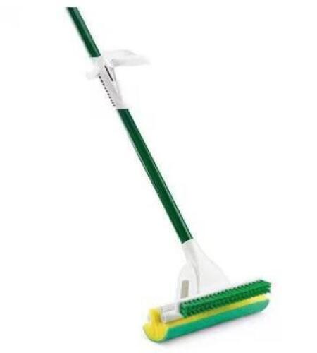 Nitty Gritty Roller Sponge Mop with Scrub Brush