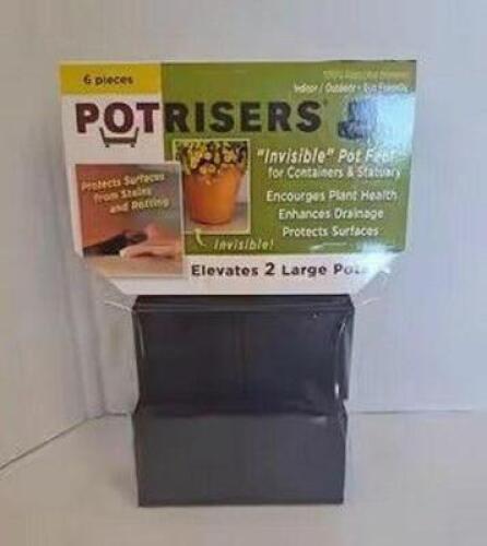 (6) - Large Risers 2 in. x 2 in. (6-Pack)