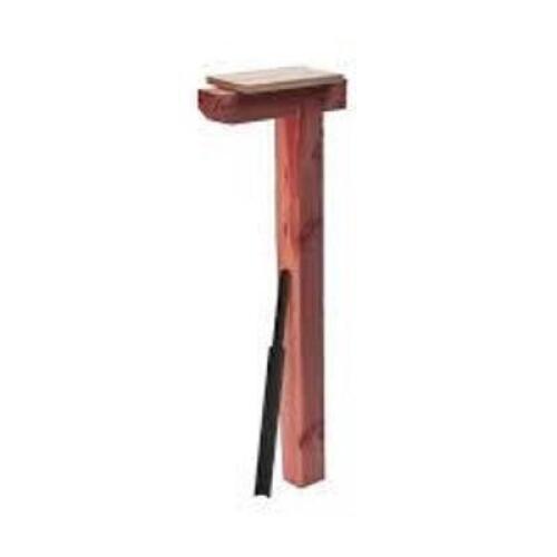 GILBRALTAR Cedar Drive-in, Top Mount, Mailbox Post, Natural Finish