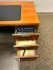 U-SHAPED DESK WITH HUTCH AND STORAGE CABINET - 9