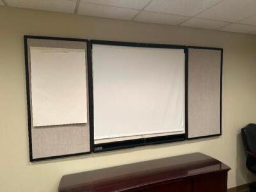 WALL MOUNTED WRITING PAD CABINET