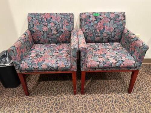 (2) - WAITING ARM CHAIRS