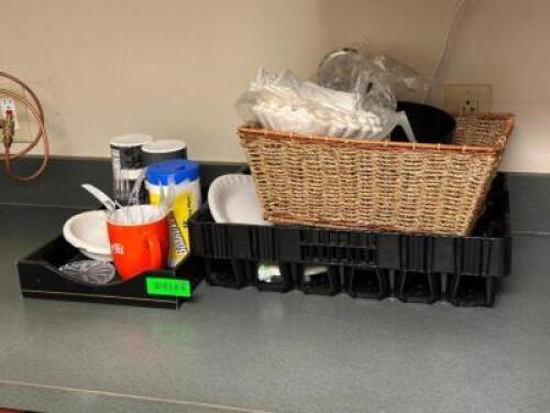ASSORTED KITCHEN SUPPLIES