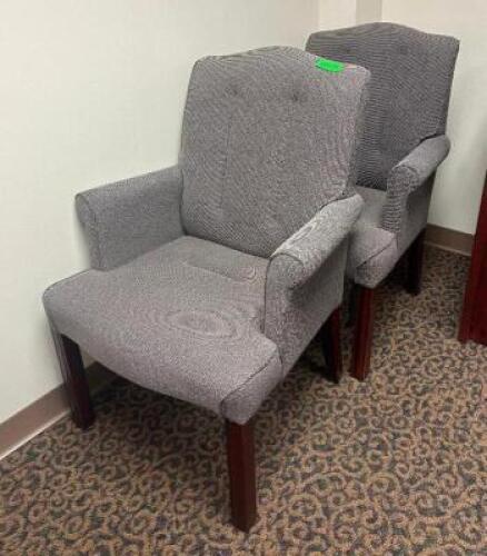 (2) - WAITING ARM CHAIRS