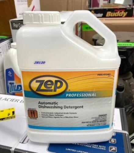 (6 PACK) 7.5 LB CONTAINERS OF ZEP AUTOMATIC DISHWASHING DETERGANT