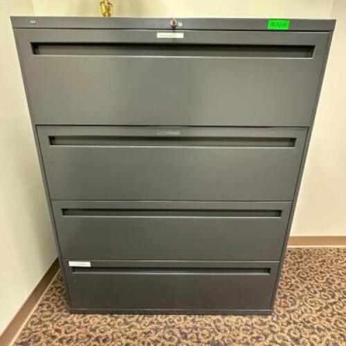 FOUR DRAWER METAL FILE CABINET