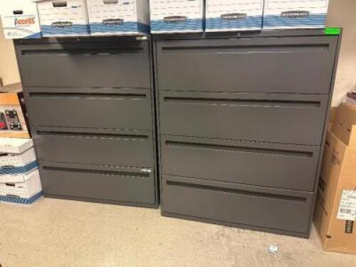 (2) - FILE CABINETS