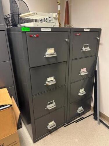 (2) - 53" FIREKING CABINET WITH KEYS