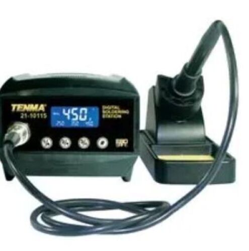 DESCRIPTION: (1) 60 WATT COMPACT DIGITAL SOLDERING STATION BRAND/MODEL: TENMA 21-10115 RETAIL$: $135.25 QTY: 1