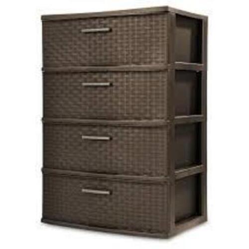 DESCRIPTION: (1) WIDE DRAWER CROSS WEAVE TOWER BRAND/MODEL: STERILITE #4440 RETAIL$: $50.00 EA QTY: 1