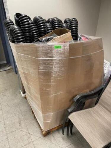 GAYLORD FULL OF 4" X 100 FT HDPE SOLID DRAIN PIPE