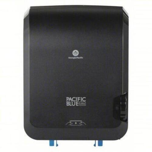 DESCRIPTION: (2) PAPER TOWEL DISPENSER BRAND/MODEL: GEORGIA-PACIFIC #492R33 INFORMATION: BLACK, PLASTIC SIZE: 8" RETAIL$: $27.80 EA QTY: 2