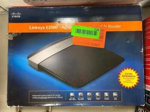 Linksys E2500 Advanced Simultaneous Dual-Band Wireless-N Router