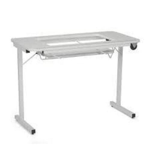 DESCRIPTION: (1) SEWING TABLE BRAND/MODEL: GIDGET INFORMATION: WHITE RETAIL$: $129.00 EA QTY: 1