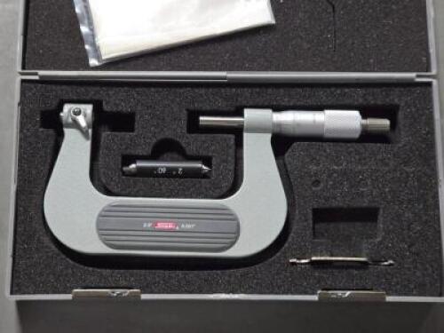 DESCRIPTION: (1) MECHANICAL SCREW THREAD MICROMETER BRAND/MODEL: SPI 37879491 SIZE: 2-3" RANGE RETAIL$: $243.25 QTY: 1