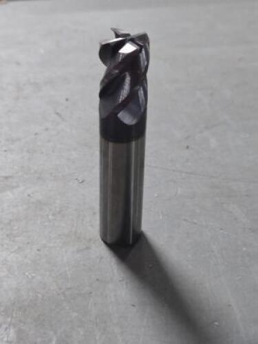 DESCRIPTION: (1) CORNER RADIUS END MILL BRAND/MODEL: ACCUPRO 08484115 SIZE: 1/2" DIA1" LOC 0.0900": RAD RETAIL$: $64.07 QTY: 1