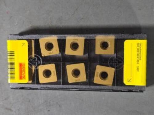 DESCRIPTION: (30) CARBIDE MODULMILL INSERTS BRAND/MODEL: SANDVIK COROMANT 180_009140N1464 S40T RETAIL$: $628.50 QTY: 30