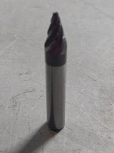 DESCRIPTION: (2) 15 DEG TAPER FORM BARREL CUTTER END MILL BRAND/MODEL: ACCUPRO 03328895 SIZE: 0.3750" SM END DIA 0.5901 LOC RETAIL$: $648.96 QTY: 2