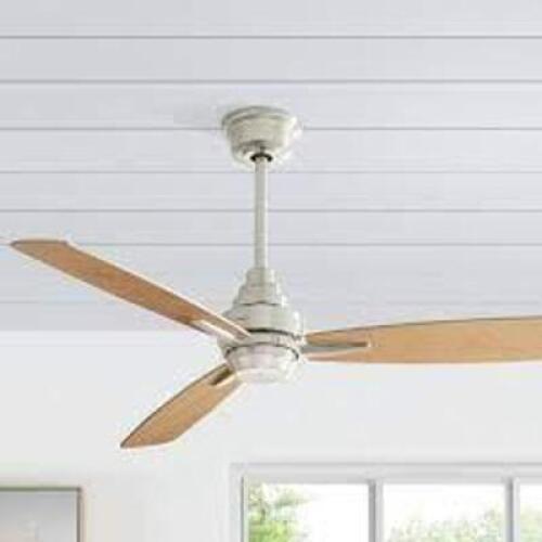 HOME DECORATORS COLLECTION Samson Park 52 in. Indoor Brushed Nickel Ceiling Fan with Remote Control