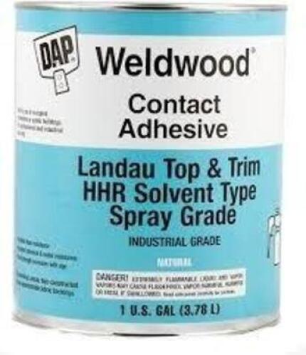 DESCRIPTION: (1) CONTACT ADHESIVE BRAND/MODEL: WELDWOOD BY DAP SIZE: 1 GALLON RETAIL$: $56.00 EA QTY: 1