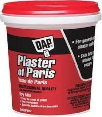 DESCRIPTION: (1) PLASTER OF PARIS BRAND/MODEL: DAP RETAIL$: $17.00 EA QTY: 1