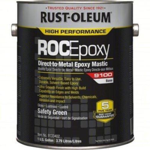 DESCRIPTION: (2) EPOXY PAINT BASE BRAND/MODEL: RUST-OLEUM #40N176 INFORMATION: 1 SAFETY GREEN 1 ACTIVATOR SIZE: 1 GALLON RETAIL$: $146.53 EA QTY: 2