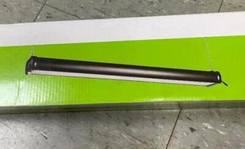 COMMERCIAL ELECTRIC 4000K 3 ft. Black Integrated LED Shop Light with 5 ft. Power Cord