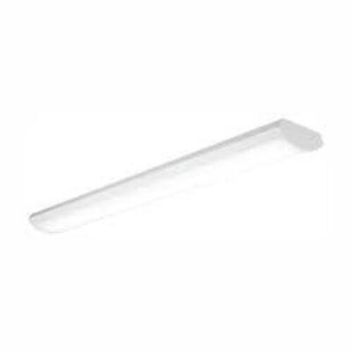 (2 PACK) 3.58 ft. White Low Profile Linear Integrated LED Wrap Light Fixture at 3400 Lumens, 4000K Cool White, Dimmable
