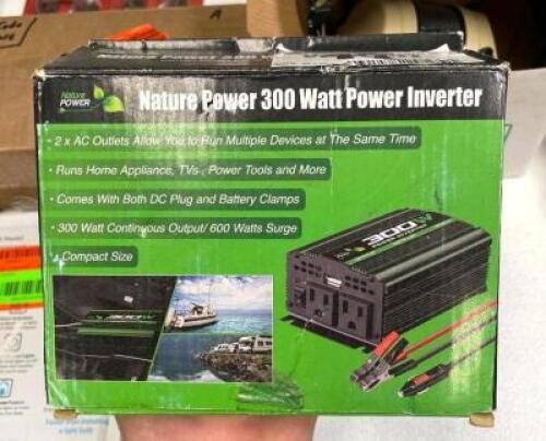 NATURE POWER 300-Watt Battery Powered Inverter
