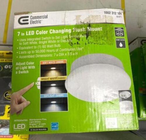 ASSORTED COMMERCIAL ELECTRIC LIGHTS (SEE ADDITIONAL PHOTOS)