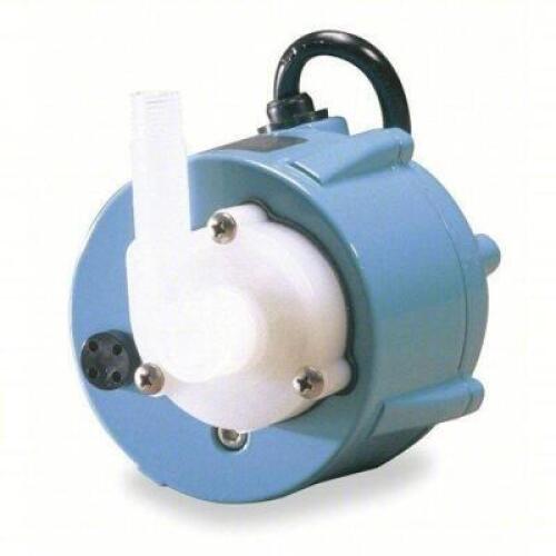 DESCRIPTION: (1) CENTRIFUGAL PUMP BRAND/MODEL: LITTLE GIANT #3P733 SIZE: 115V AC, 7.4 ft Max Head, 1/2 in , 1/4 in Intake and Disch RETAIL$: $150.47 E