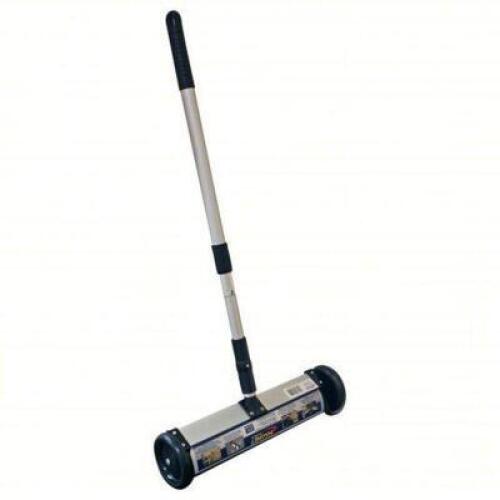 DESCRIPTION: (1) MAGNETIC FLOOR SWEEPER BRAND/MODEL: MAGNET SOURCE #38HY85 INFORMATION: 35 LB CAPACITY SIZE: 15-1/2" L X 2-1/4" H RETAIL$: $91.38 EA Q