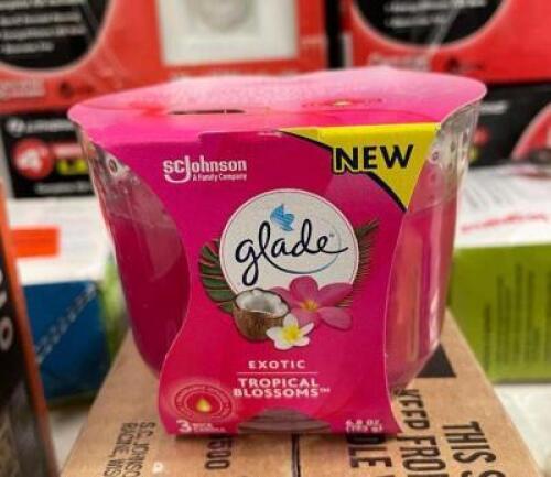 (3 PACK) GLADE TROPICAL BLOSSOM CANDLES